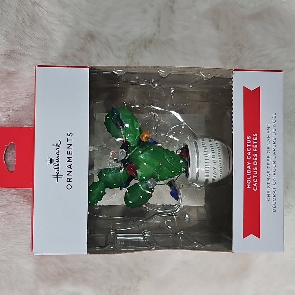 Hallmark Ornaments Holiday Cactus